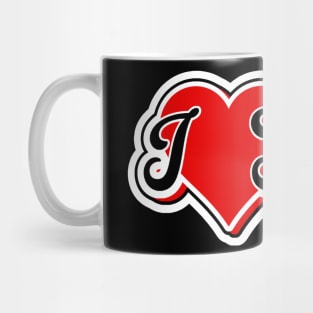 I LOVE TRIAL - trialbike moto heart cycling sport valentine's day Mug